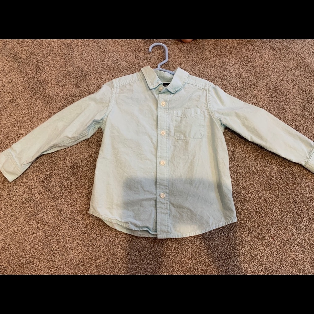 Toddler boys button down